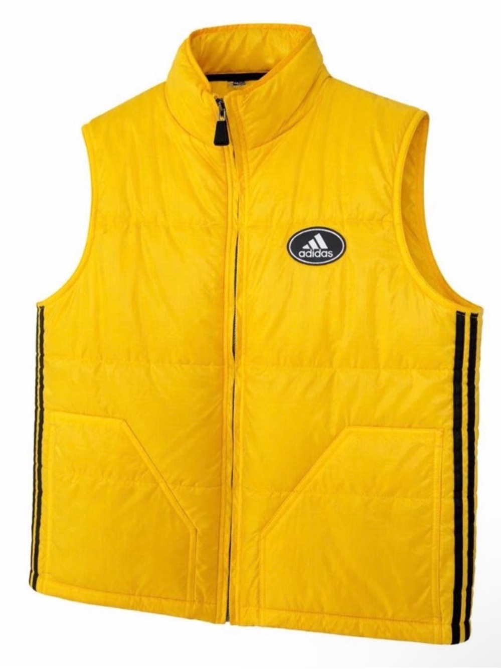 Adidas Yellow Puffer Vest 💛 | Men’s M / Women’s L